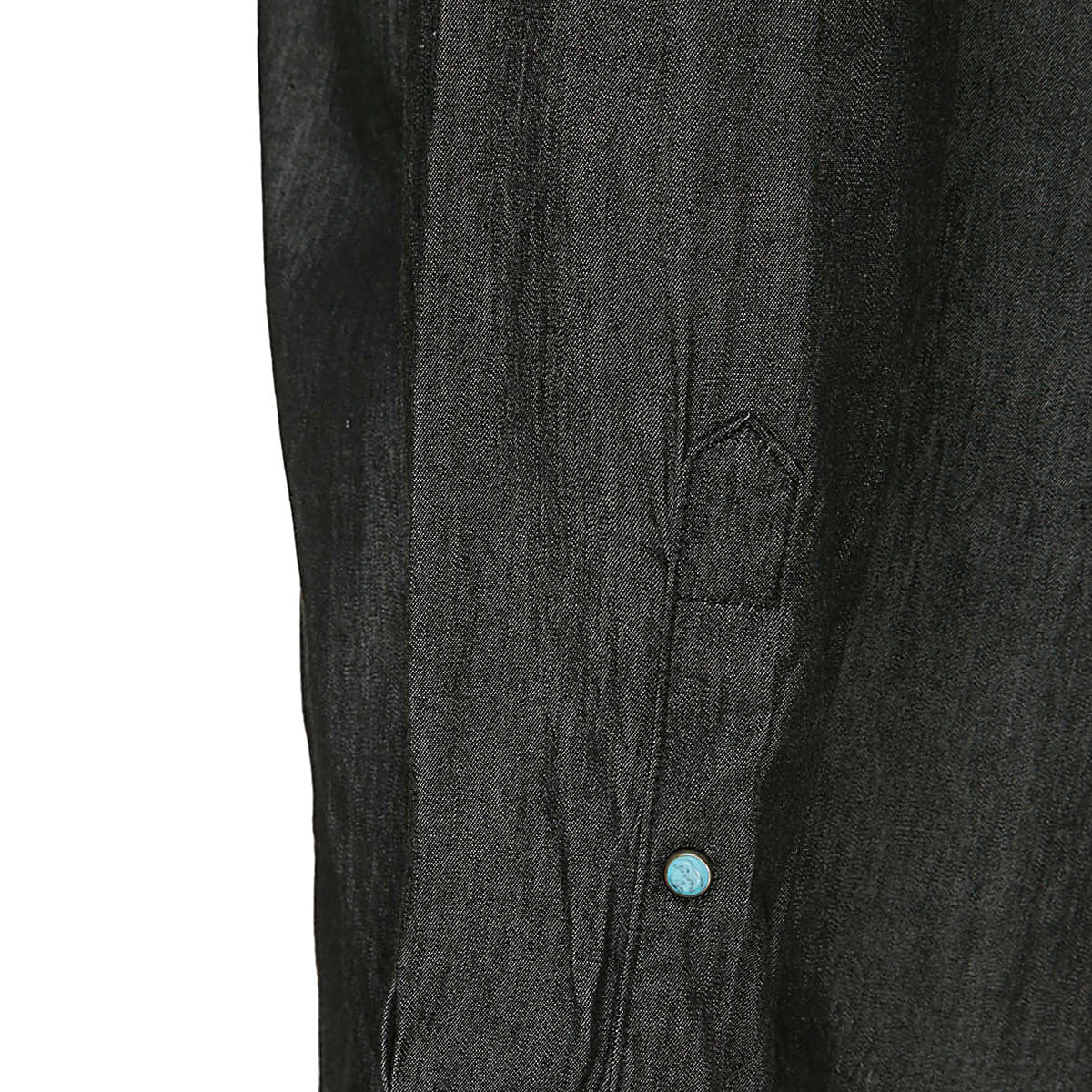 FADED BLACK COTTON SHIRT