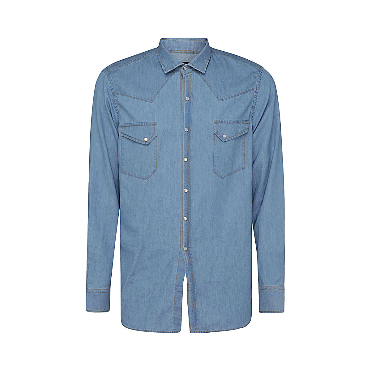 LIGHT BLUE COTTON SHIRT
