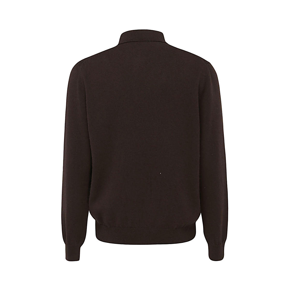 DARK BROWN CASHMERE KNITWEAR