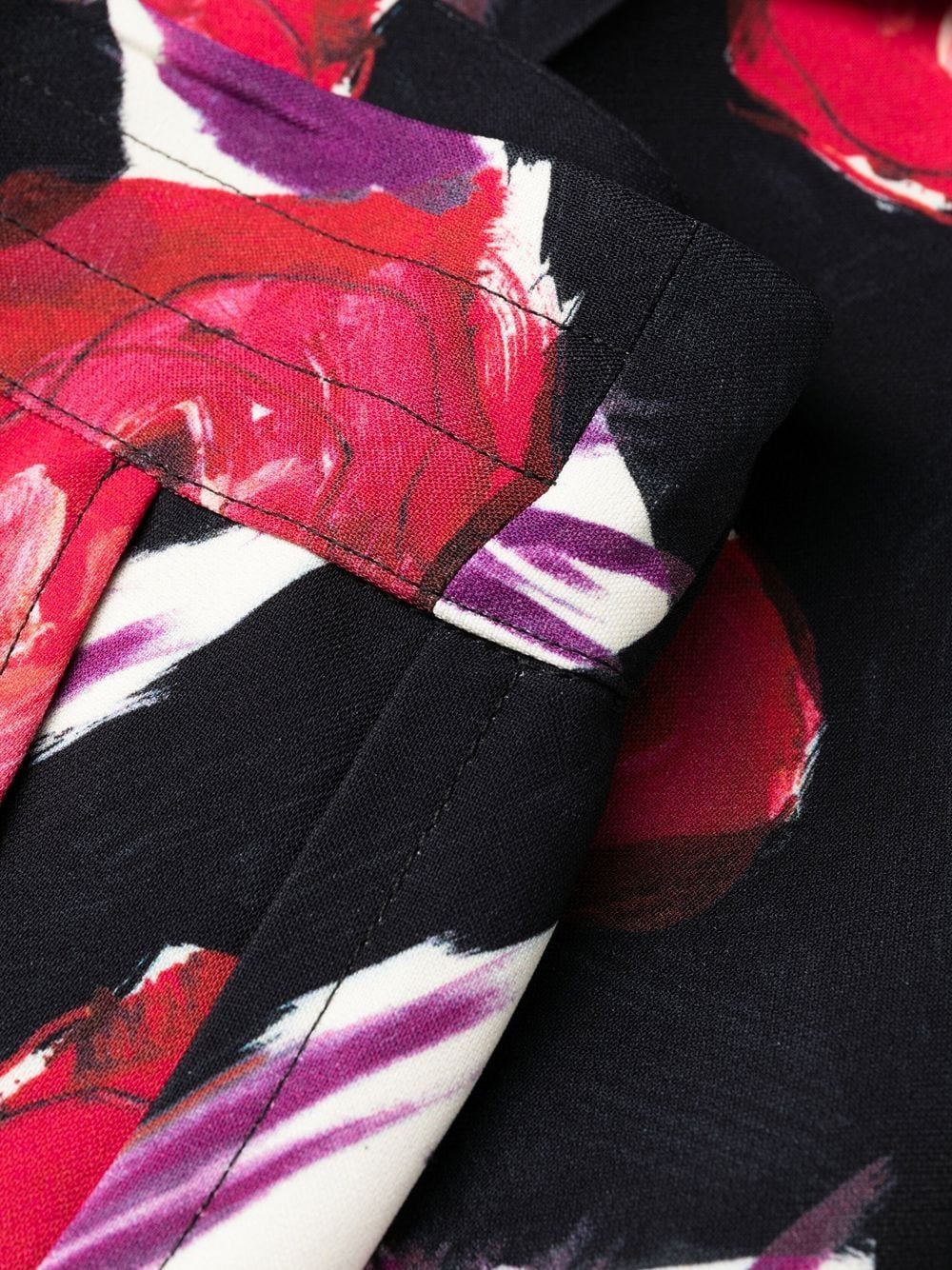 MULTICOLOUR COTTON BLEND TROUSERS
