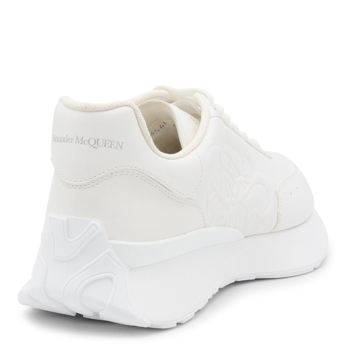 WHITE LEATHER SNEAKERS