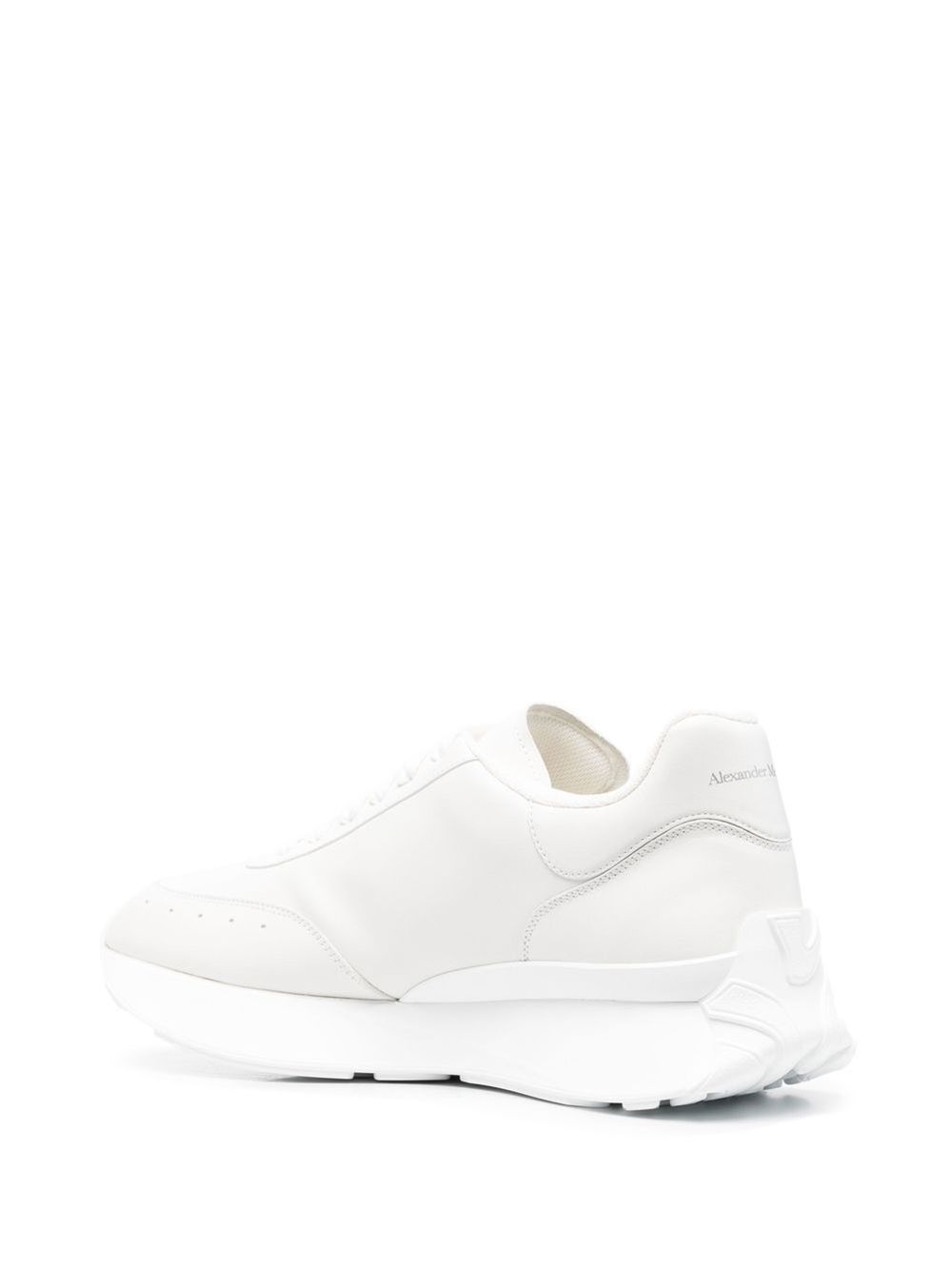 WHITE LEATHER SNEAKERS