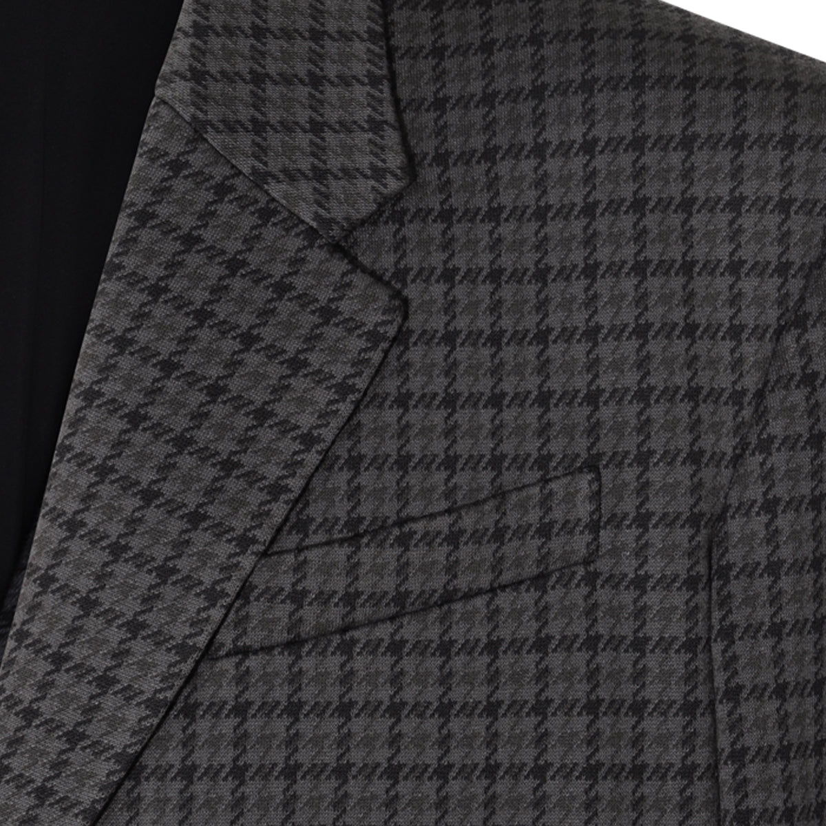 DARK GREY COTTON BLAZER