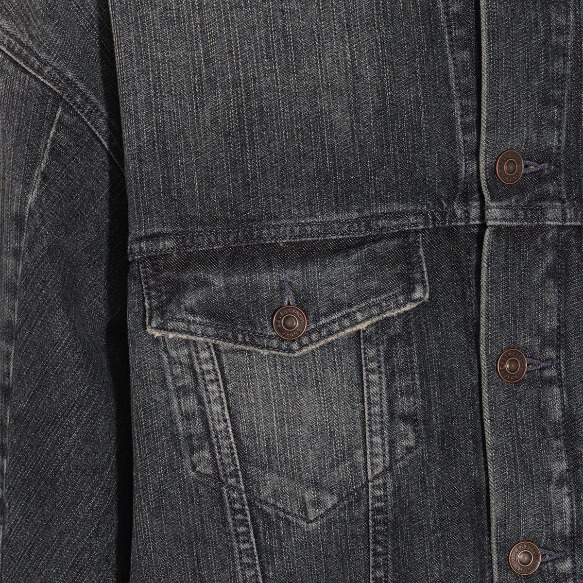 BLUE COTTON DENIM JACKET