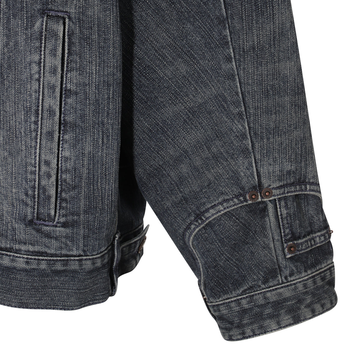BLUE COTTON DENIM JACKET