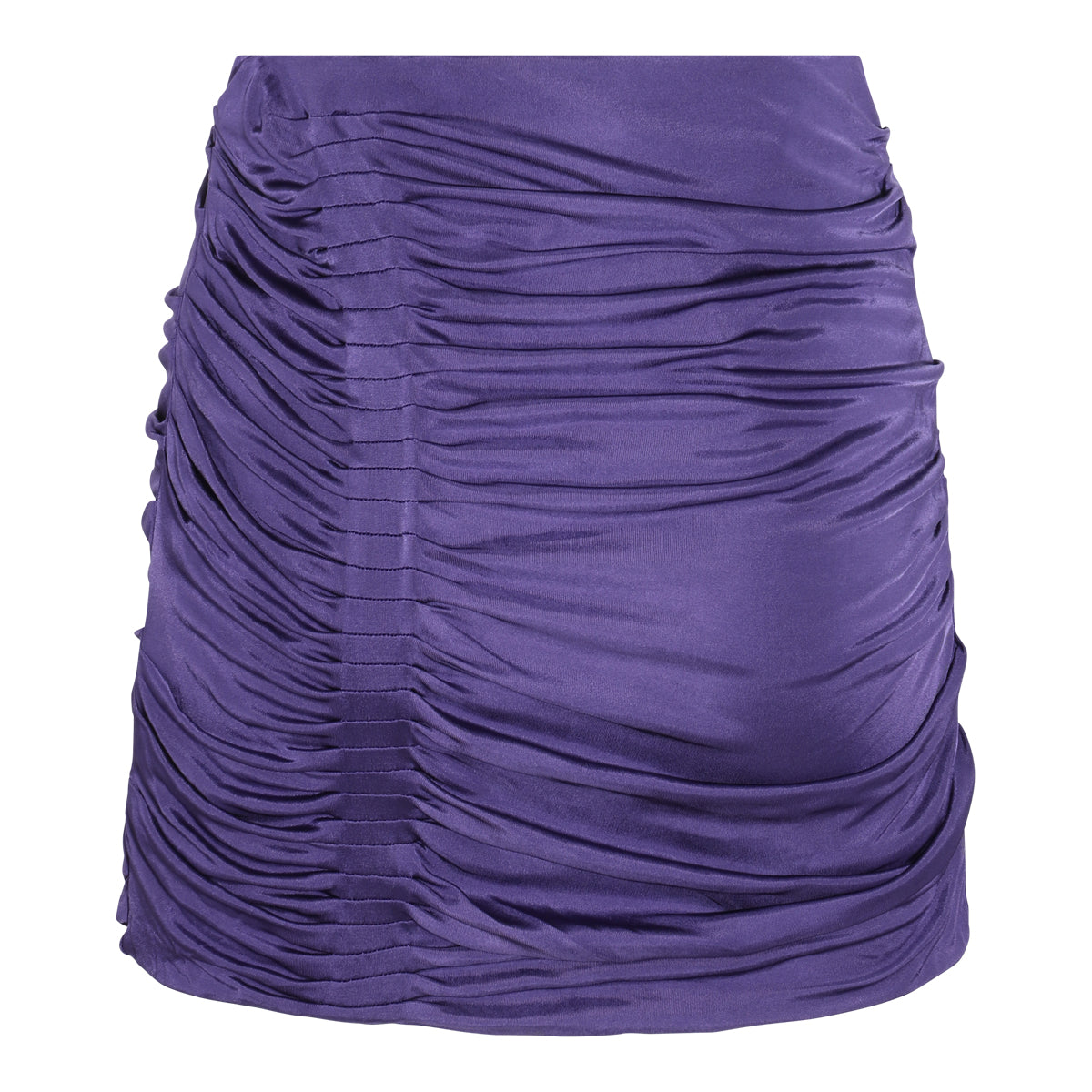 EMPIRE VISCOSE MAROON MINI SKIRT