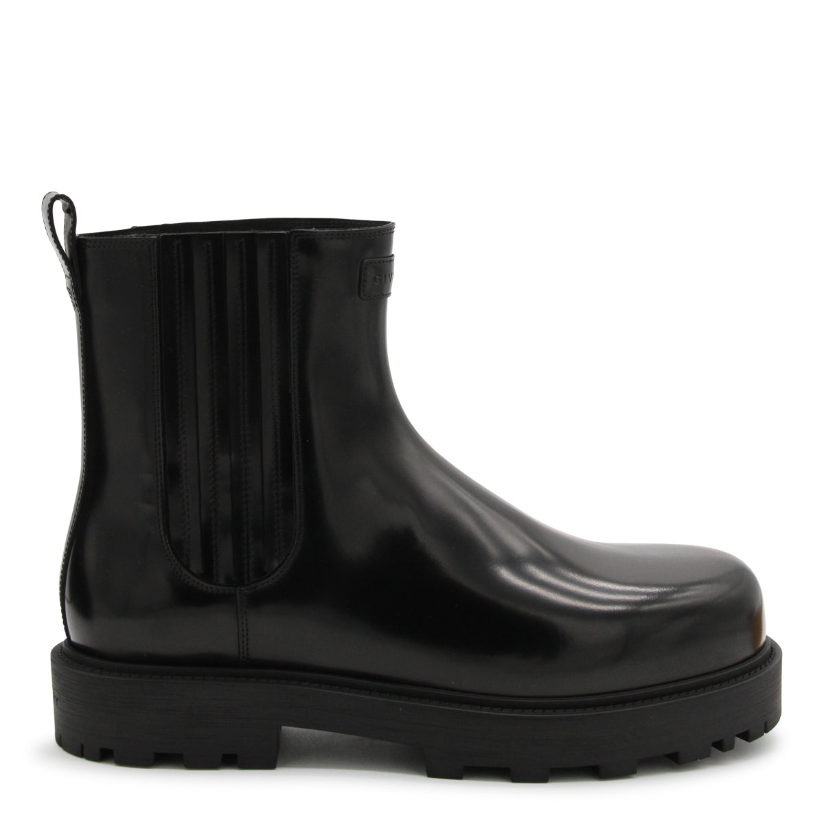 BLACK LEATHER BOOTS