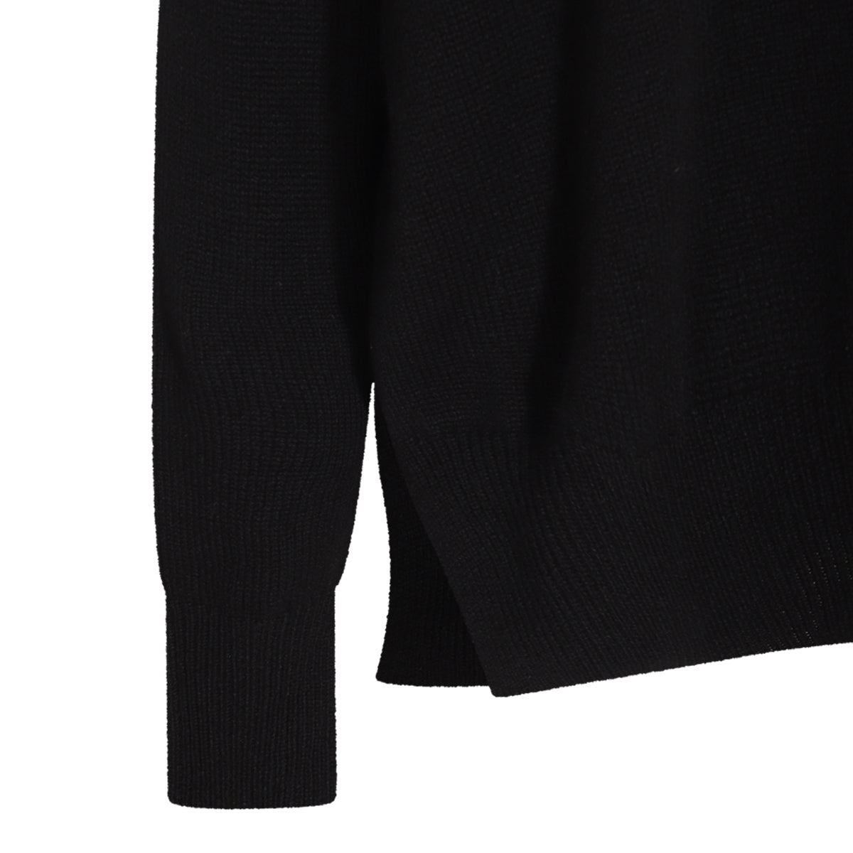 BLACK COTTON JUMPER