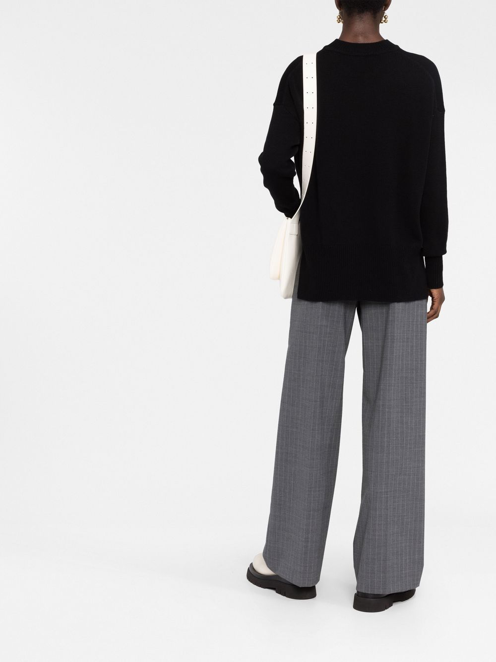 BLACK COTTON JUMPER