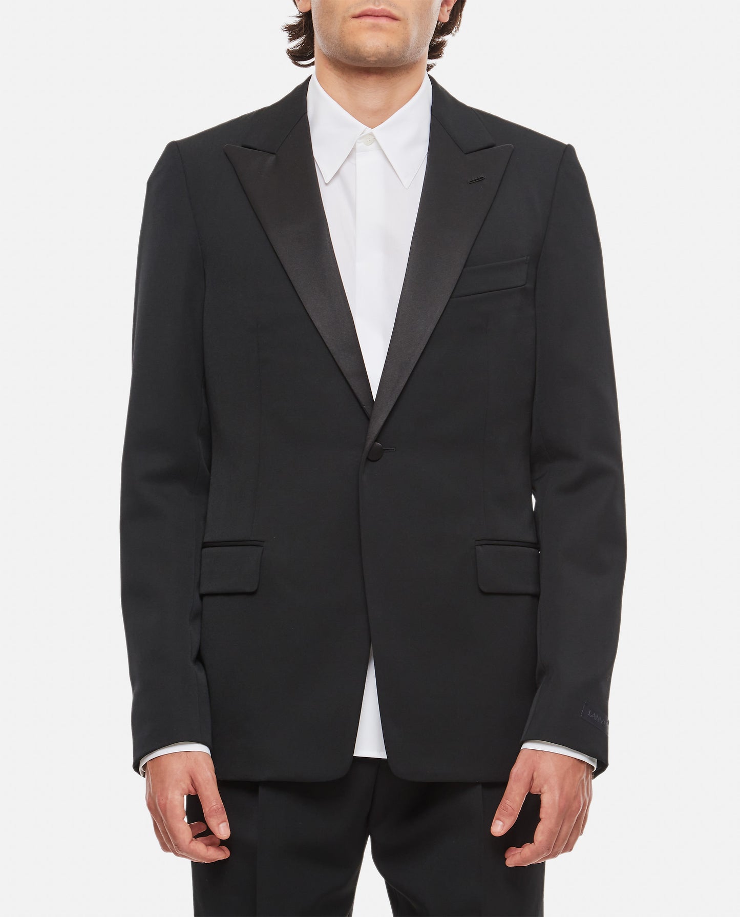 WOOL TUXEDO JACKET