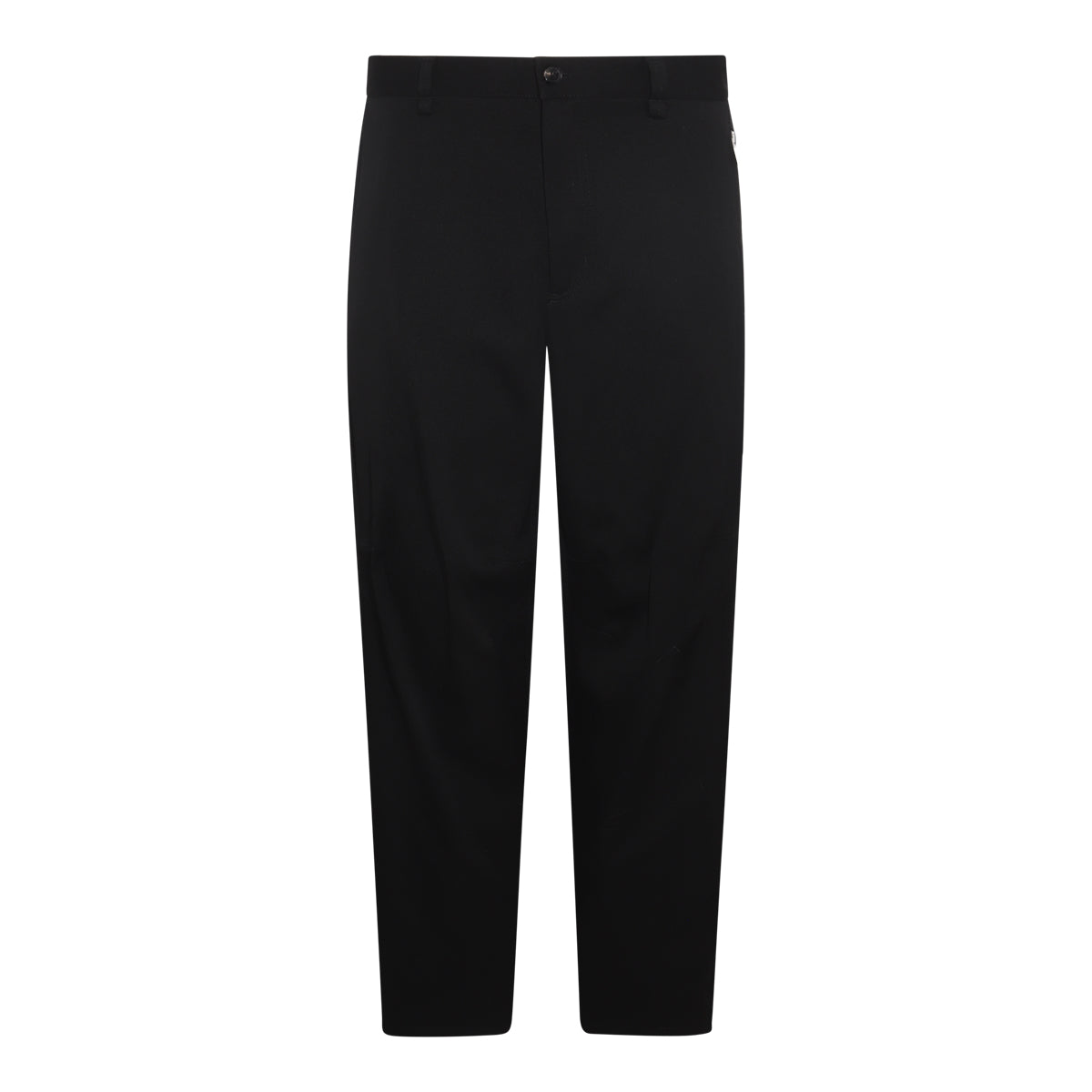 BLACK WOOL PANTS