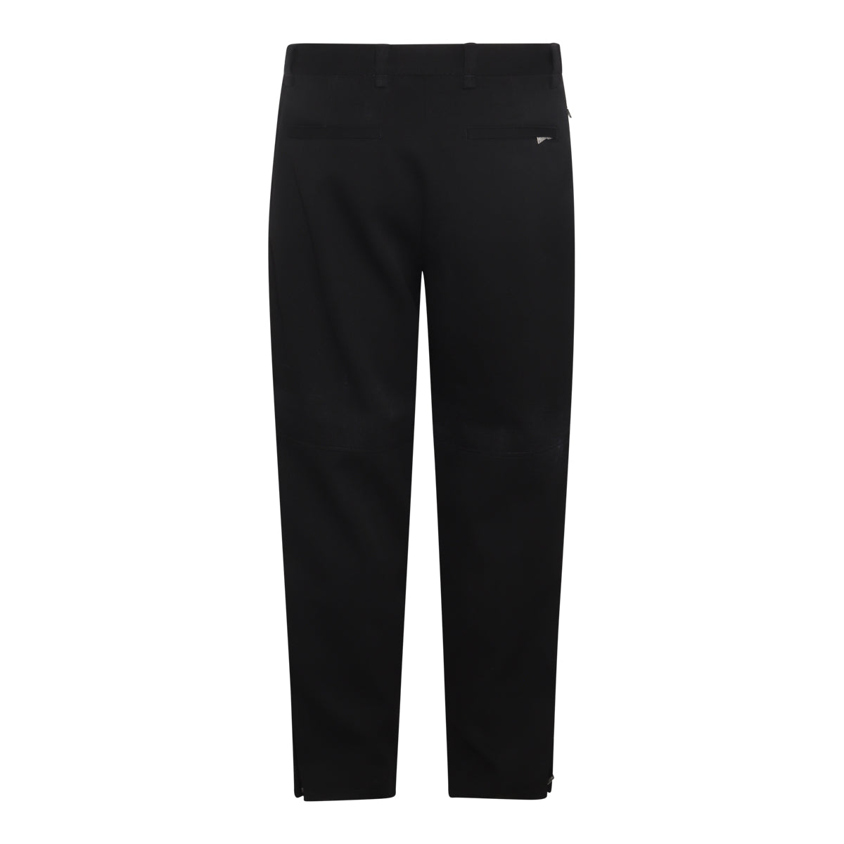 BLACK WOOL PANTS