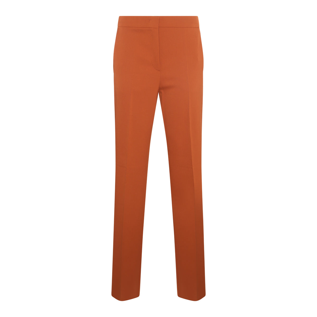 ORANGE VIRGIN WOOL FIANCO PANTS