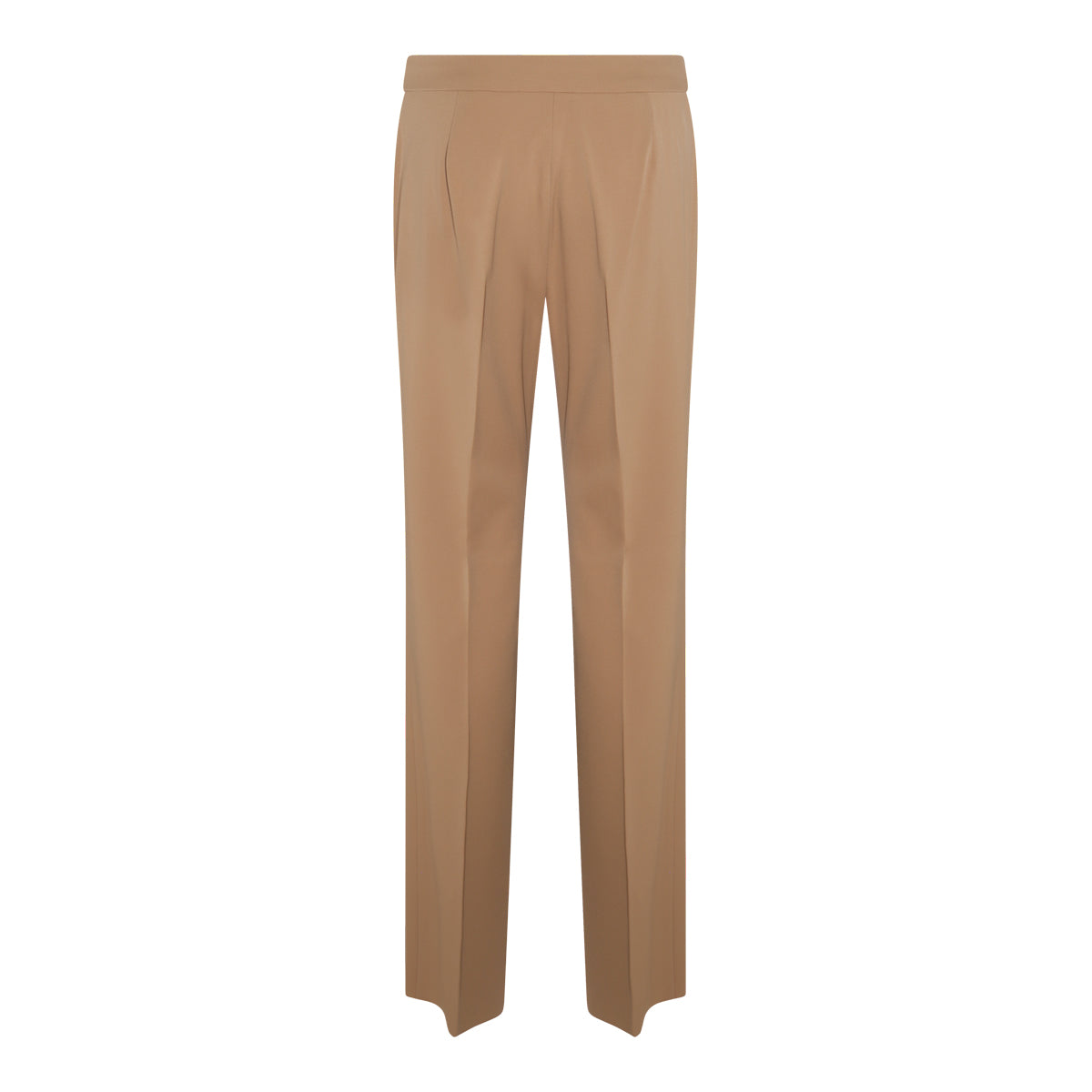 CAMEL VIRGIN WOOL FIANCO PANTS