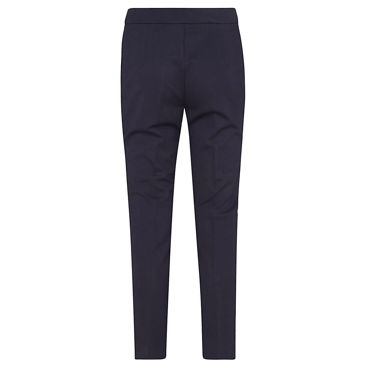 NAVY VISCOSE STRETCH PEGNO PANTS