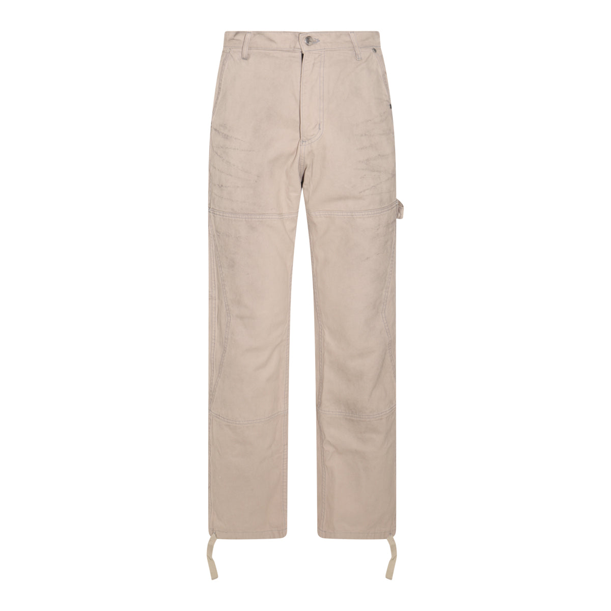 CREAM DENIM JEANS