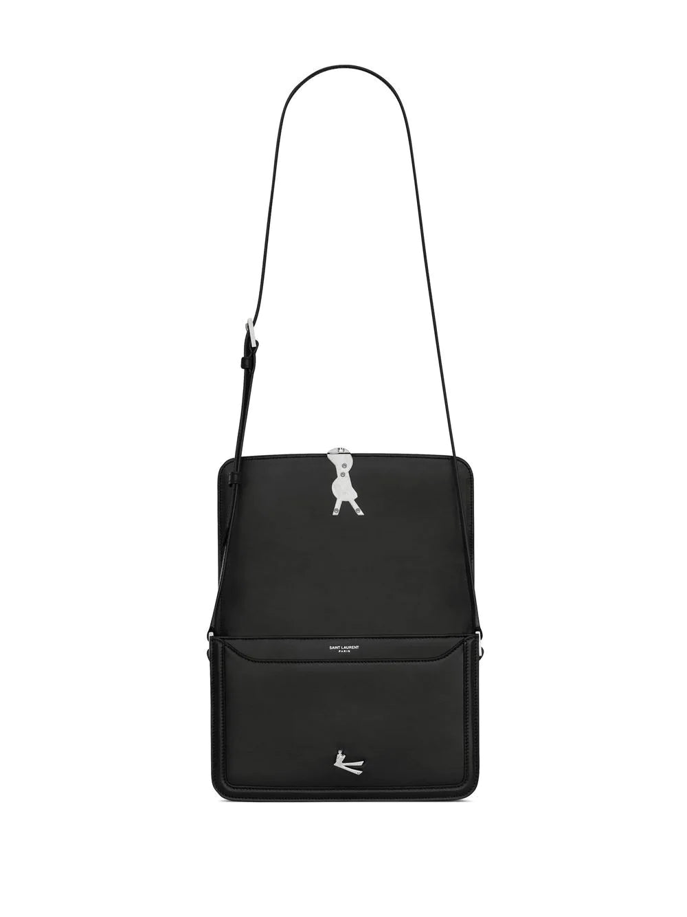 SOLFERINO MEDIUM SATCHEL IN SMOOTH LEATHER