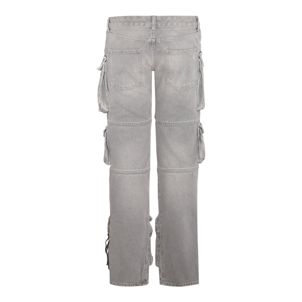 GREY COTTON ESSIE CARGO JEANS