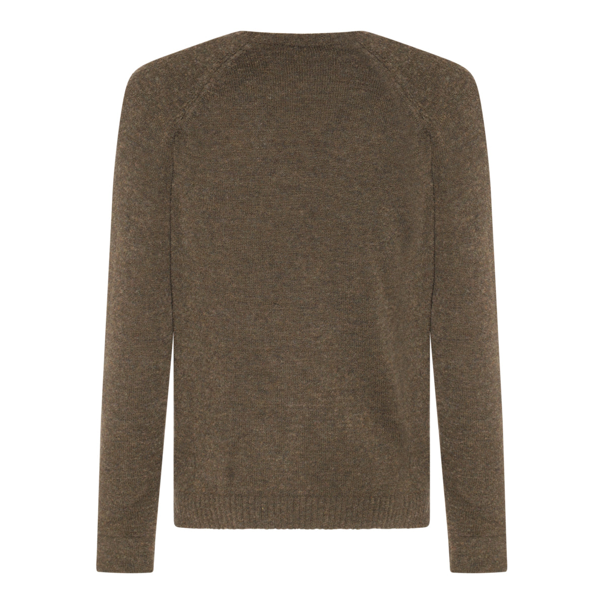 GREEN WOOL BLEND SWEATER