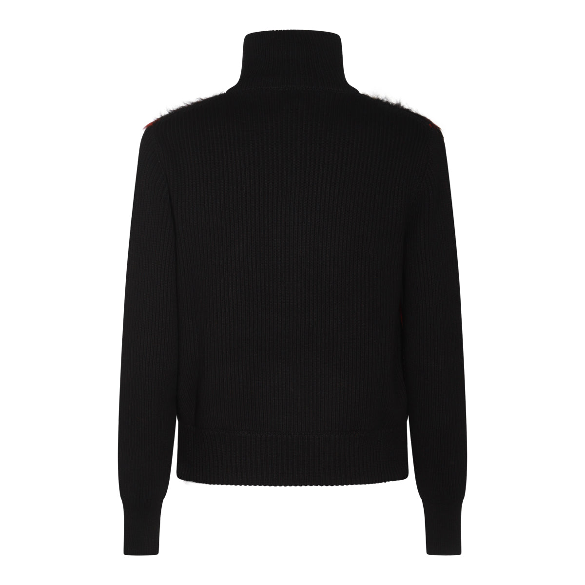 BLACK AND RED KNITWEAR