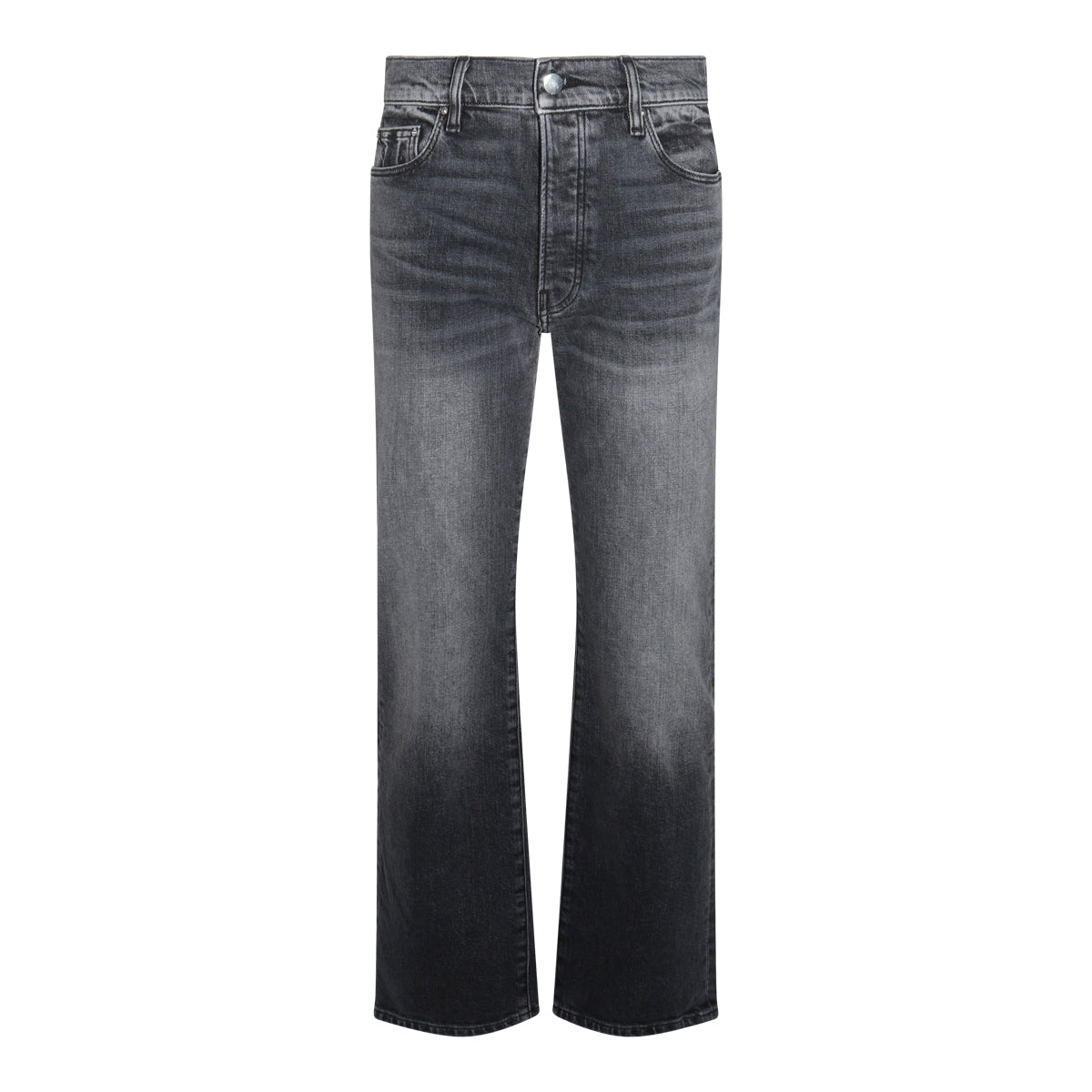 GREY COTTON JEANS