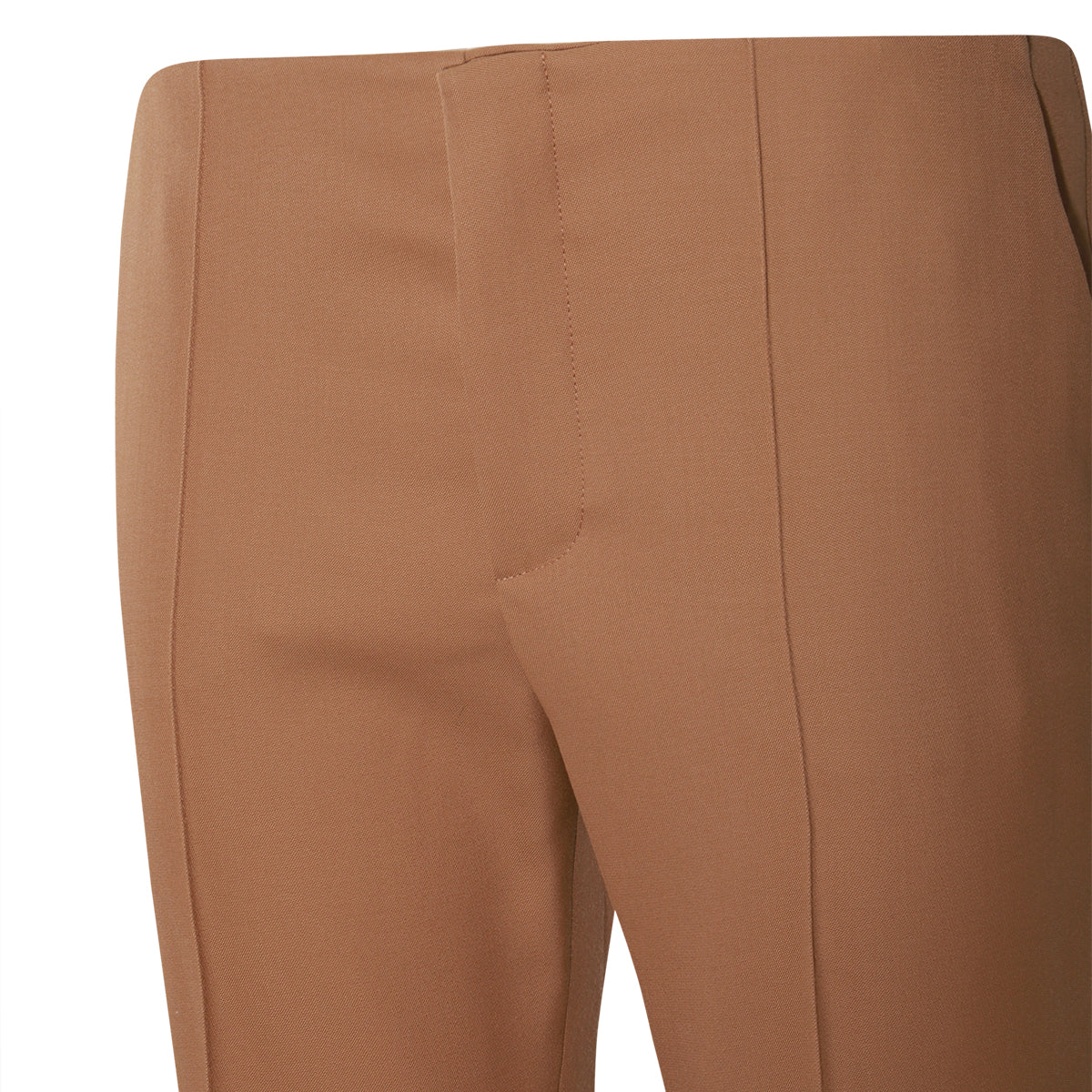 DARK BEIGE WOOL PANTS