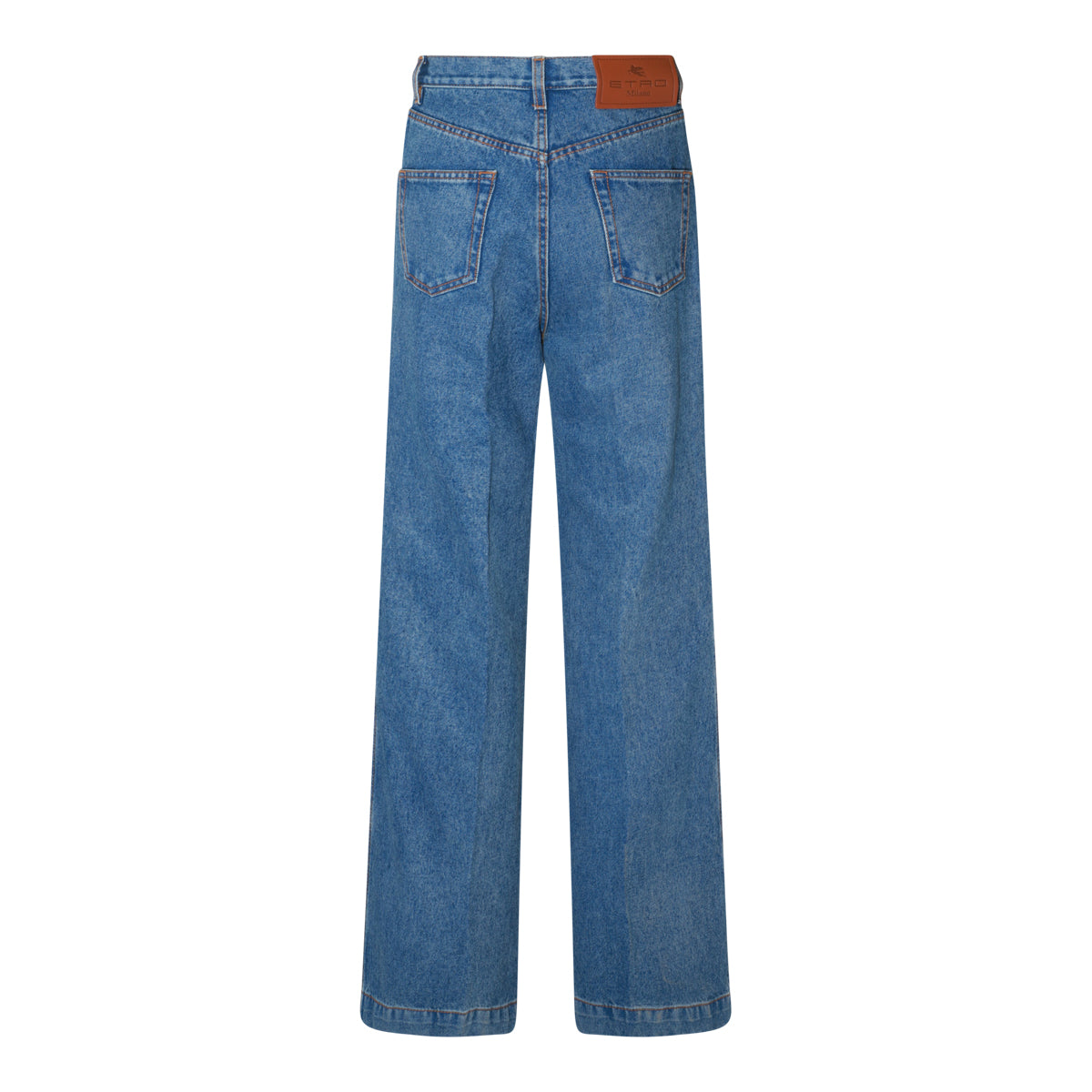 BLUE COTTON DENIM JEANS