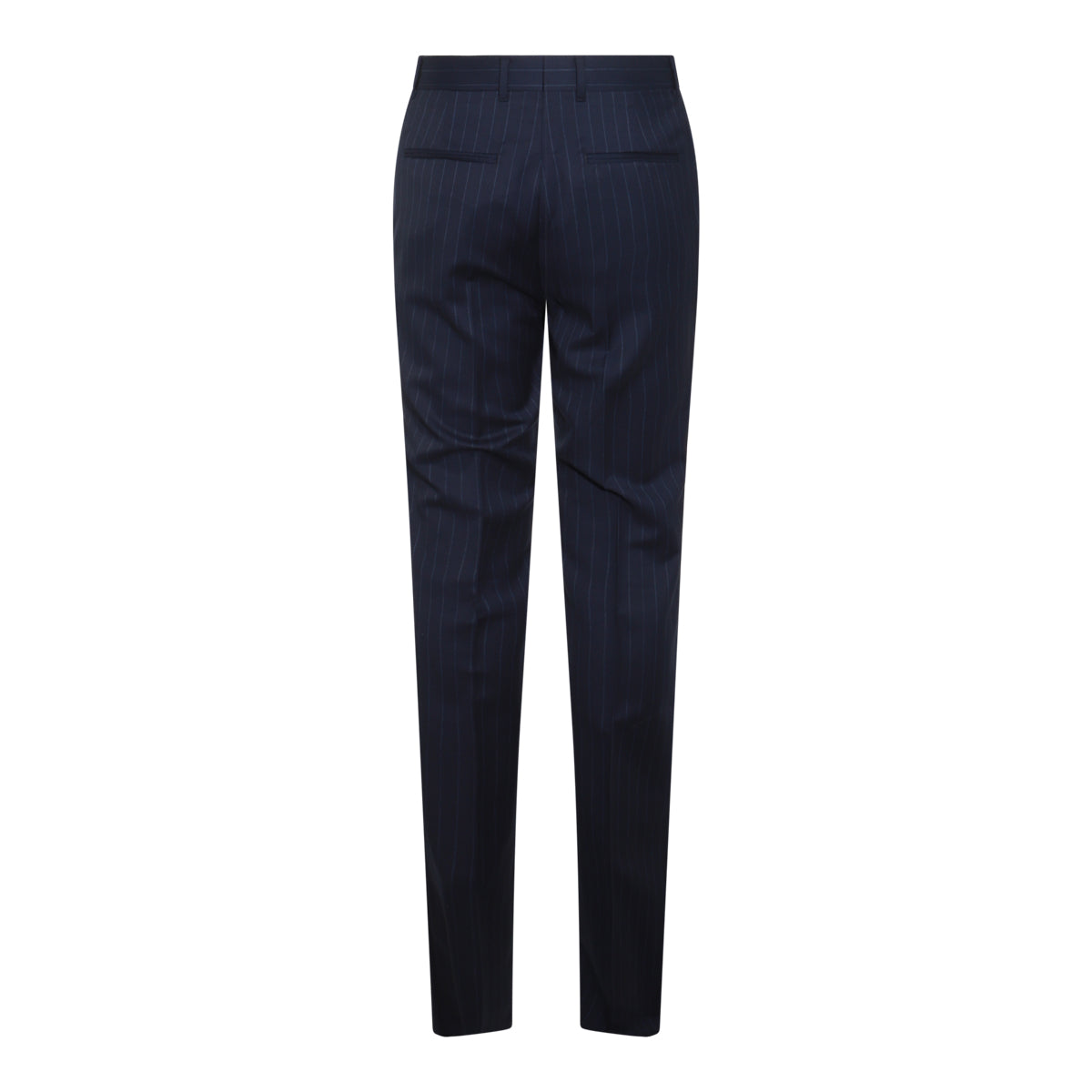 BLUE WOOL PANTS
