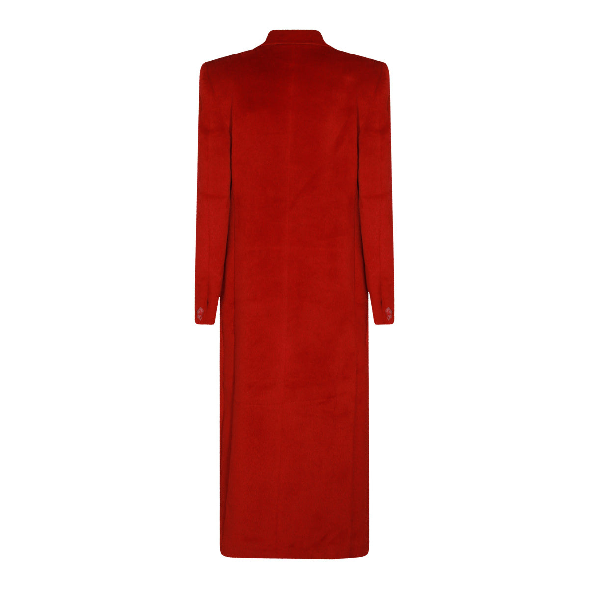 RED WOOL COAT