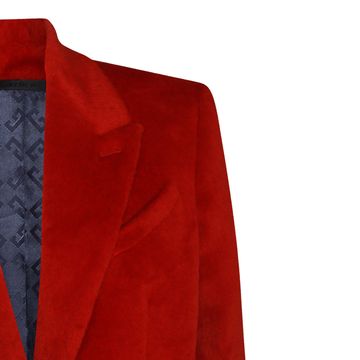 RED WOOL COAT