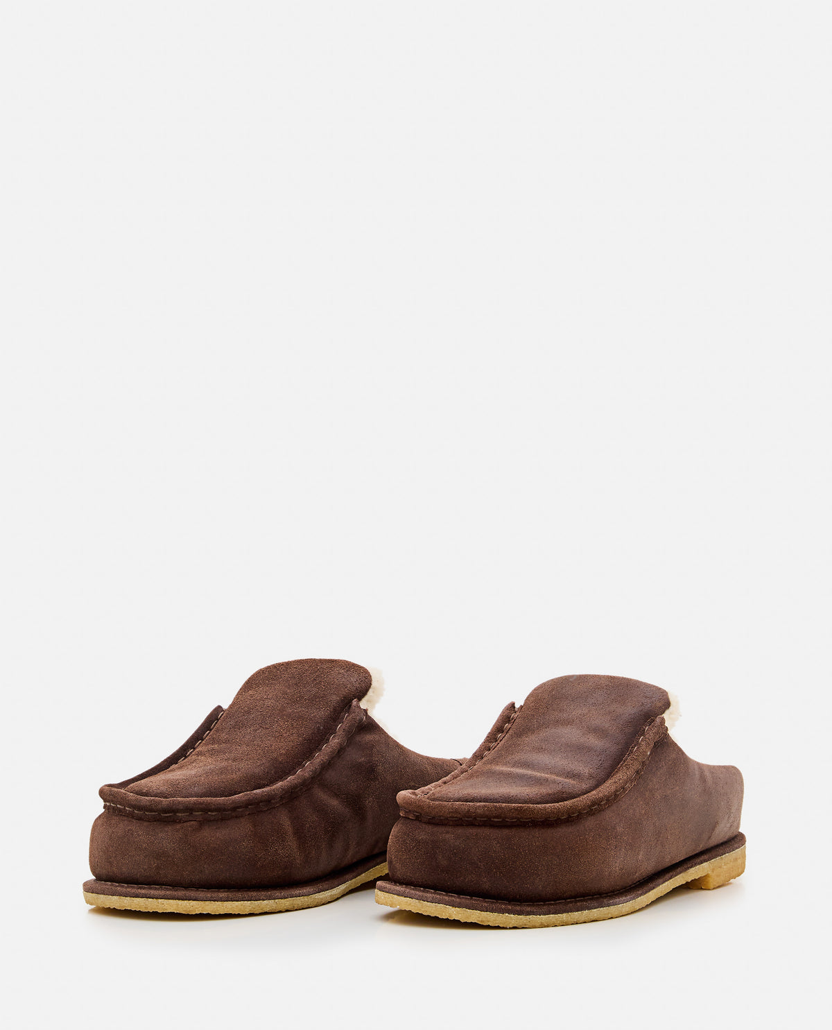 SUEDE MULES