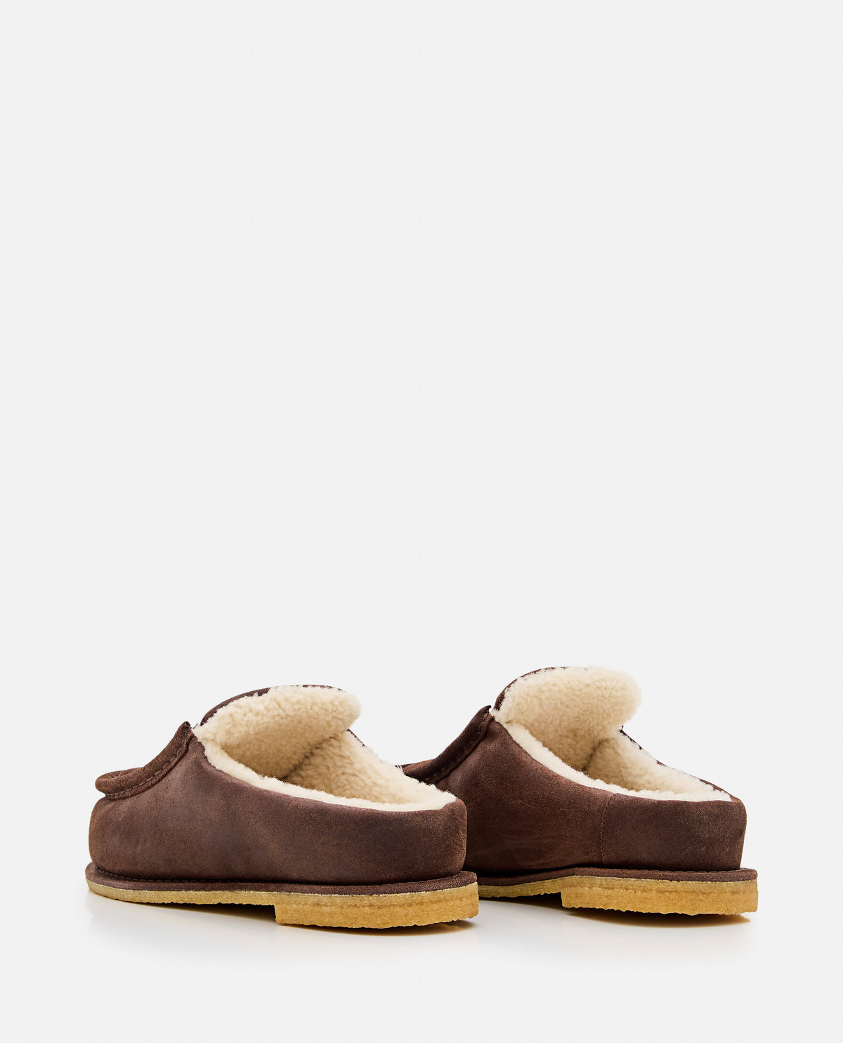 SUEDE MULES
