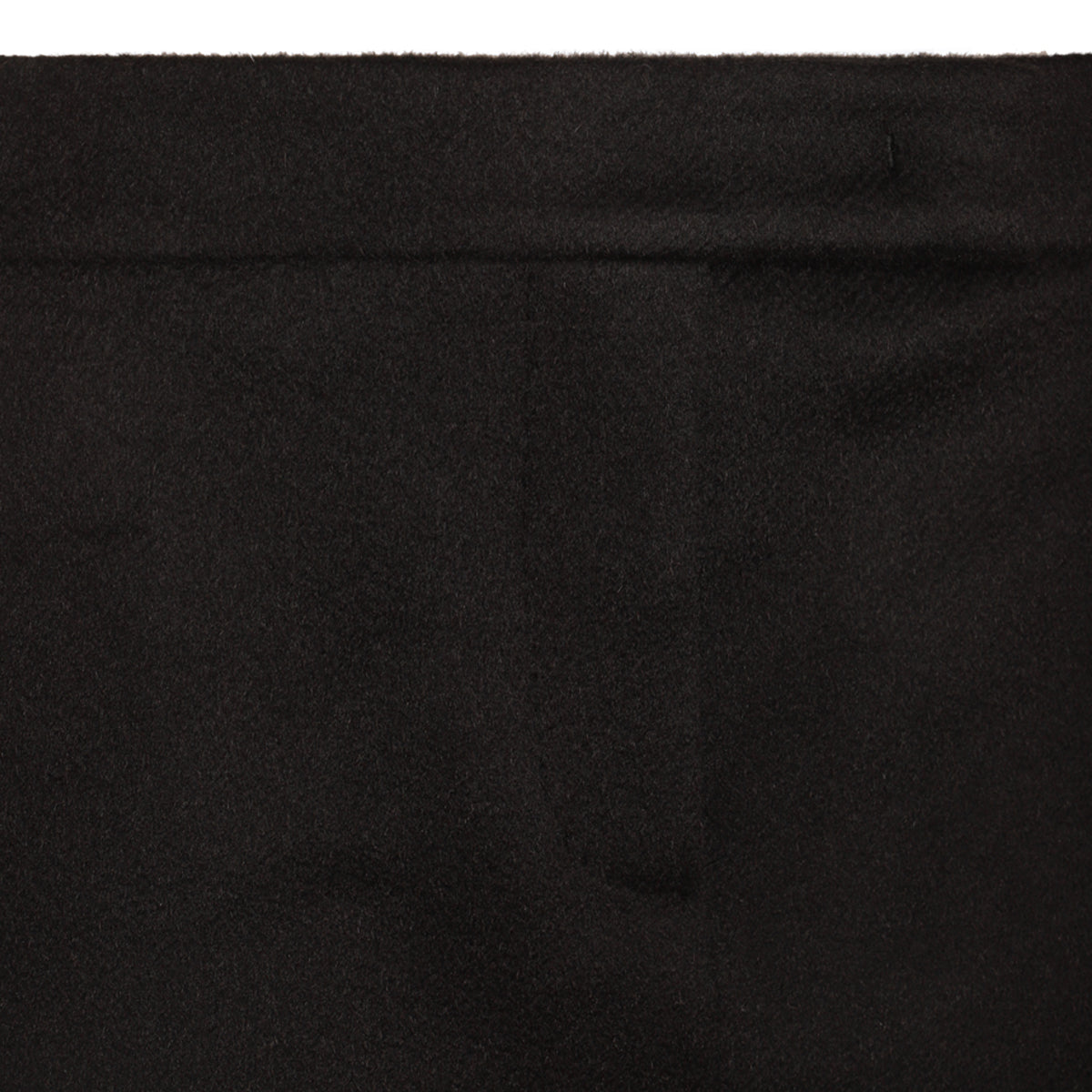 BLACK WOOL SKIRT