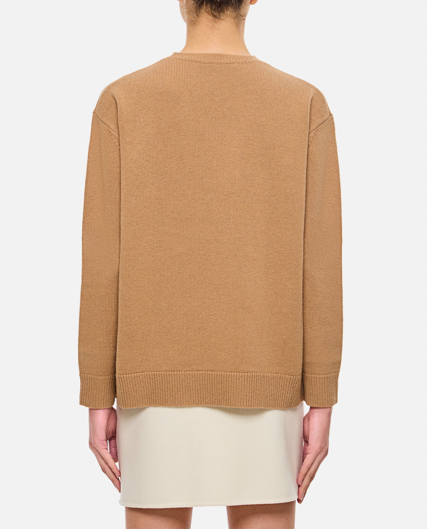 PLATA 1952 SEQUIN LOGO KNIT SWEATER