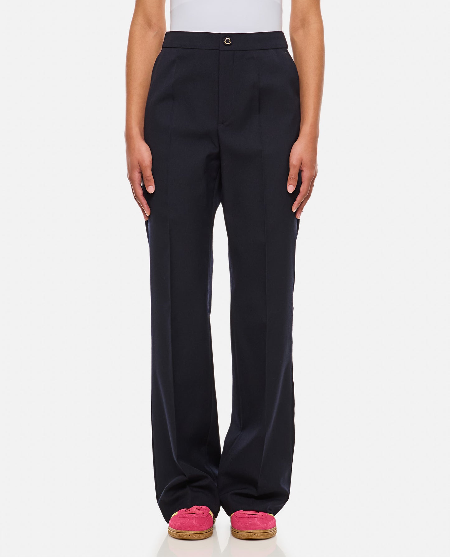 HIGH WAIST DENIM PANTS