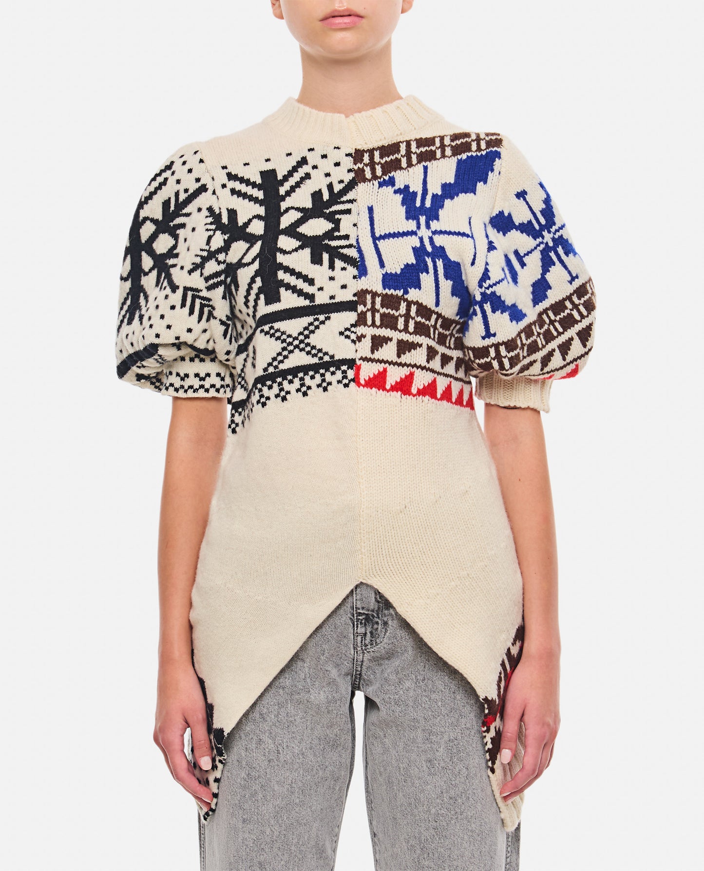 LONG PATTERN KNITWEAR