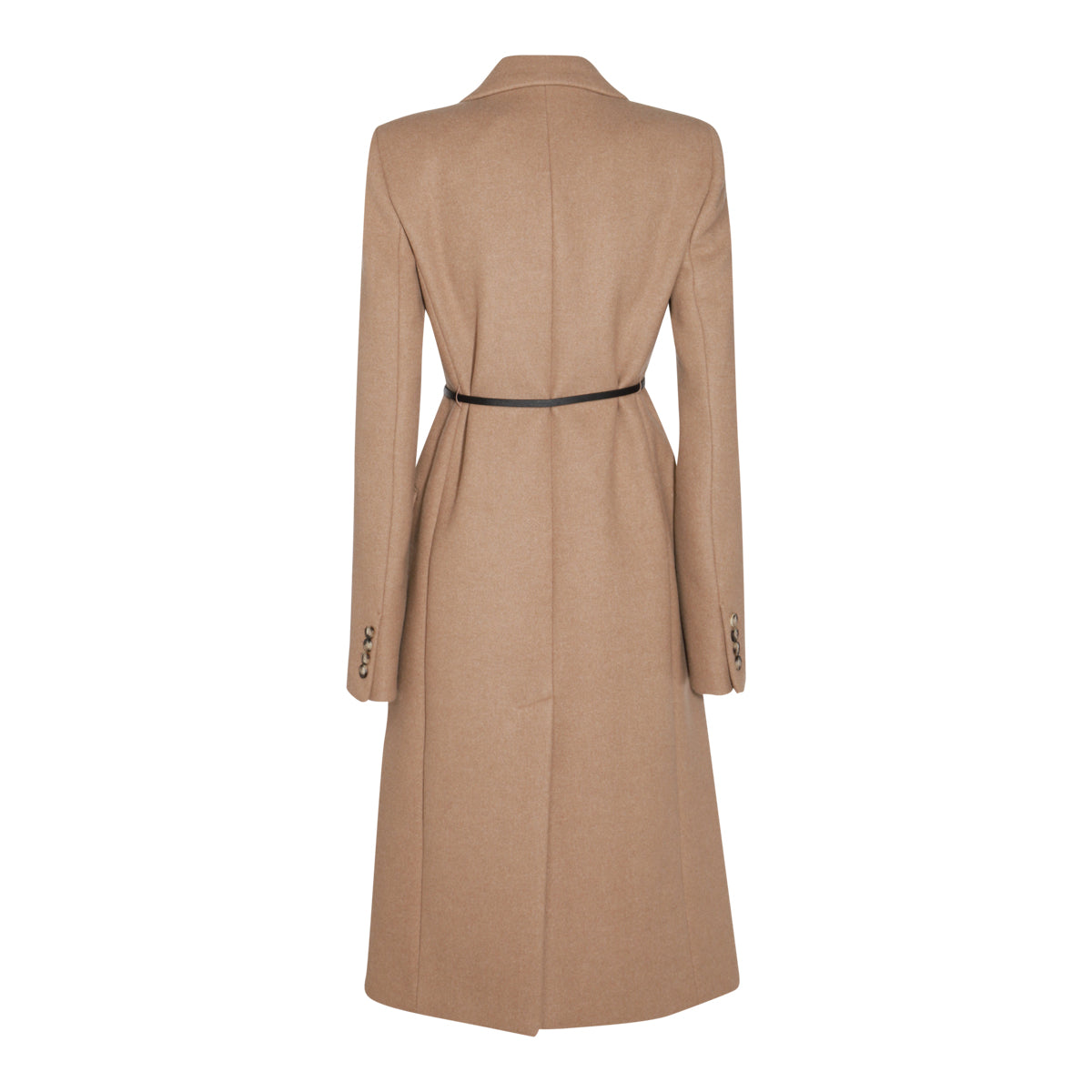 BEIGE WOOL GHIA COAT