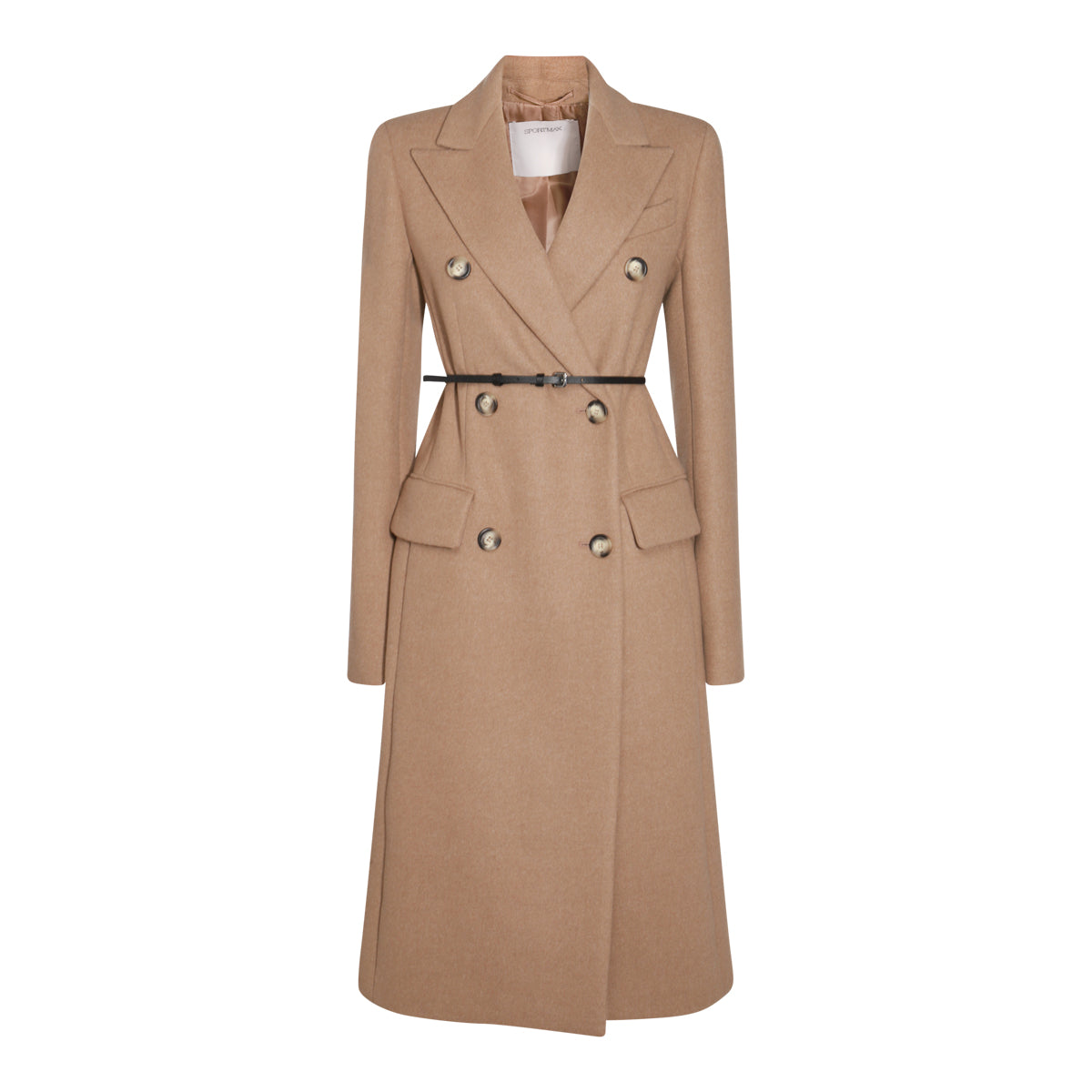 BEIGE WOOL GHIA COAT