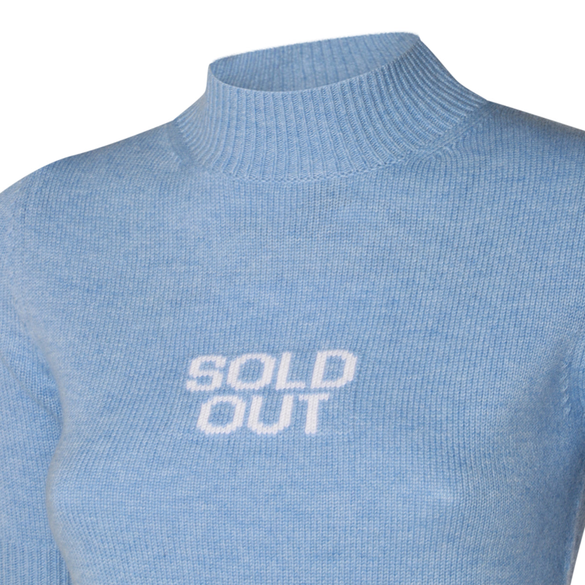 LIGHT BLUE RENON WOOL KNITWEAR