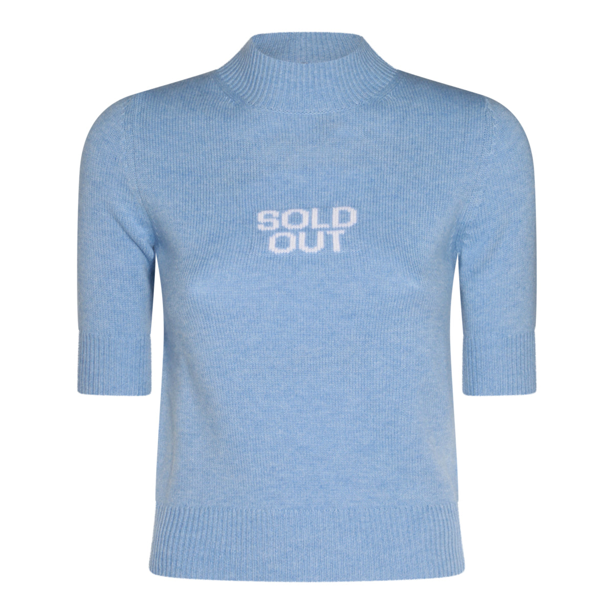 LIGHT BLUE RENON WOOL KNITWEAR