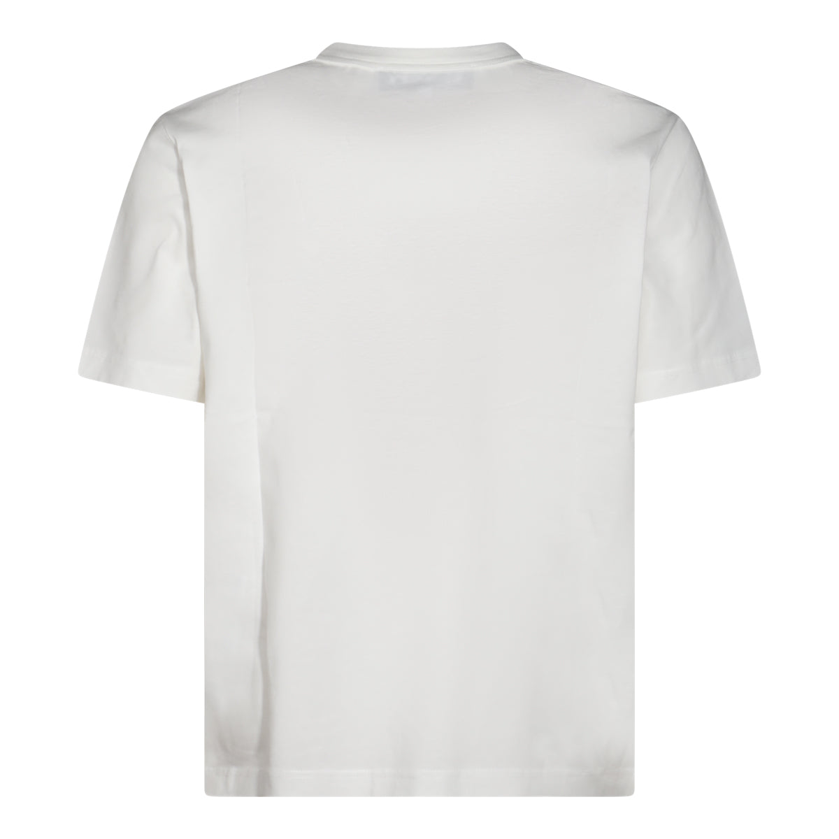 WHITE COTTON T-SHIRT