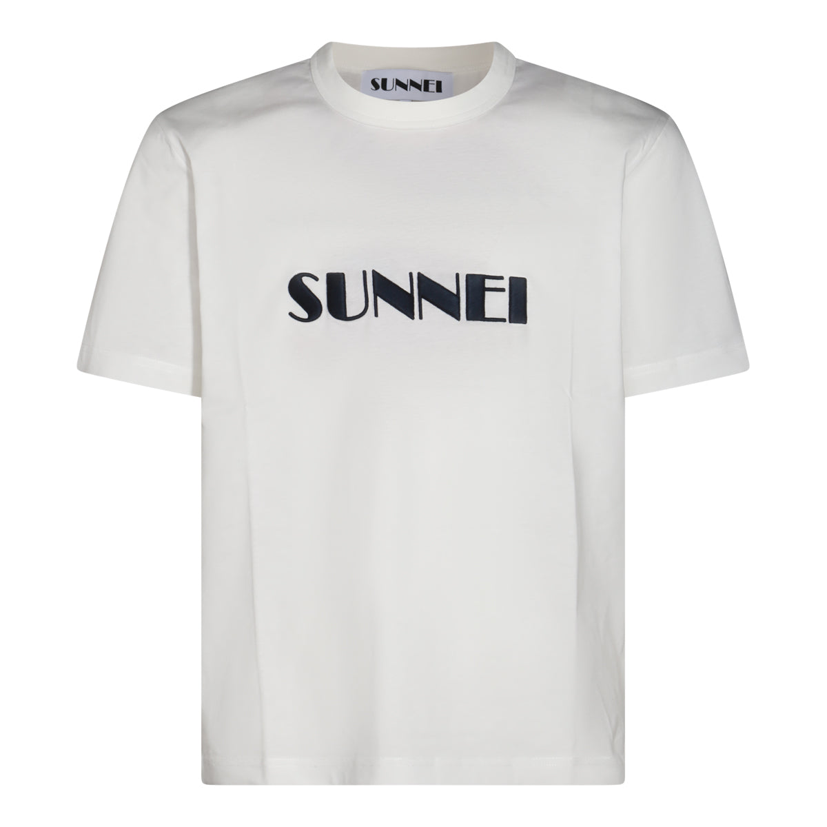 WHITE COTTON T-SHIRT