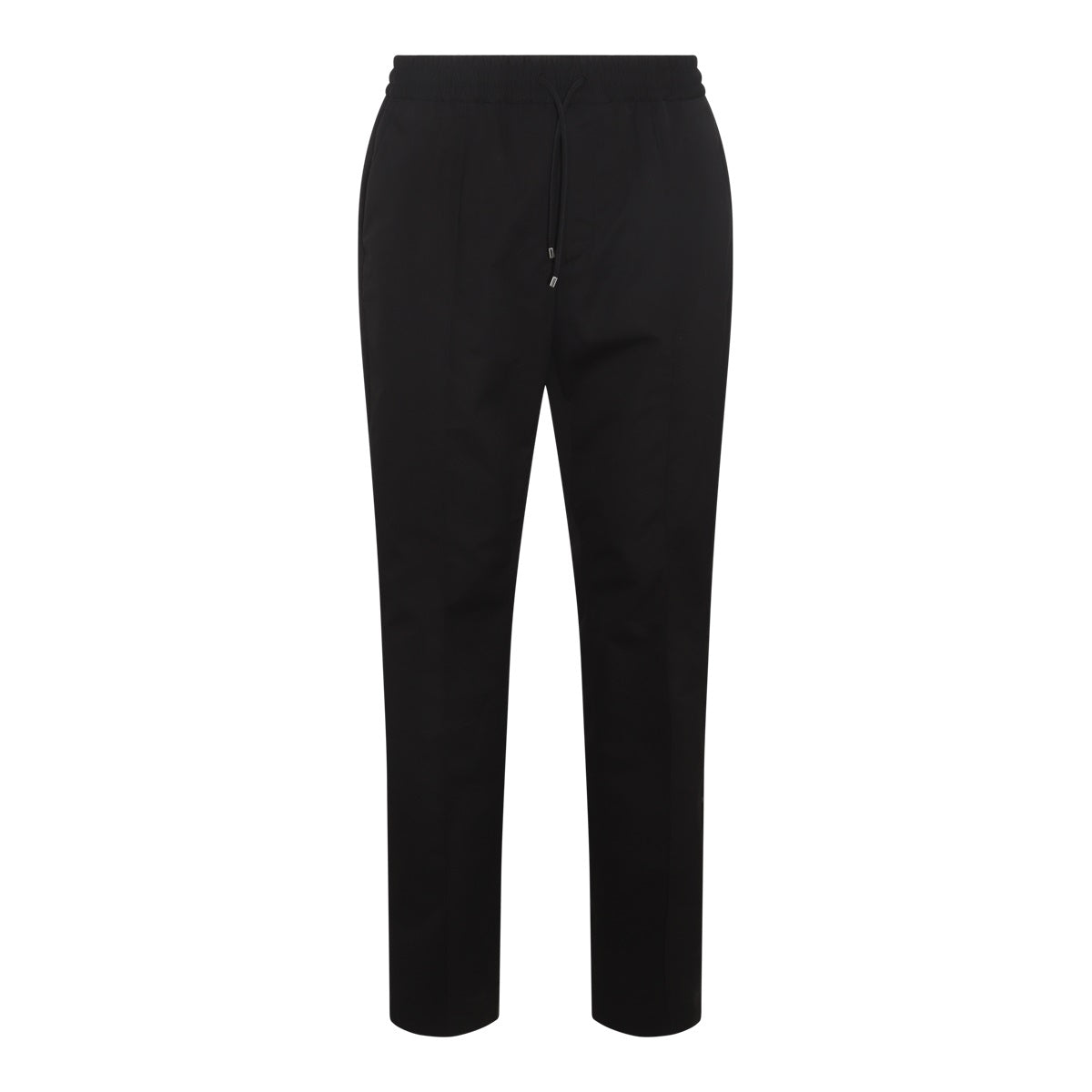 BLACK WOOL PANTS