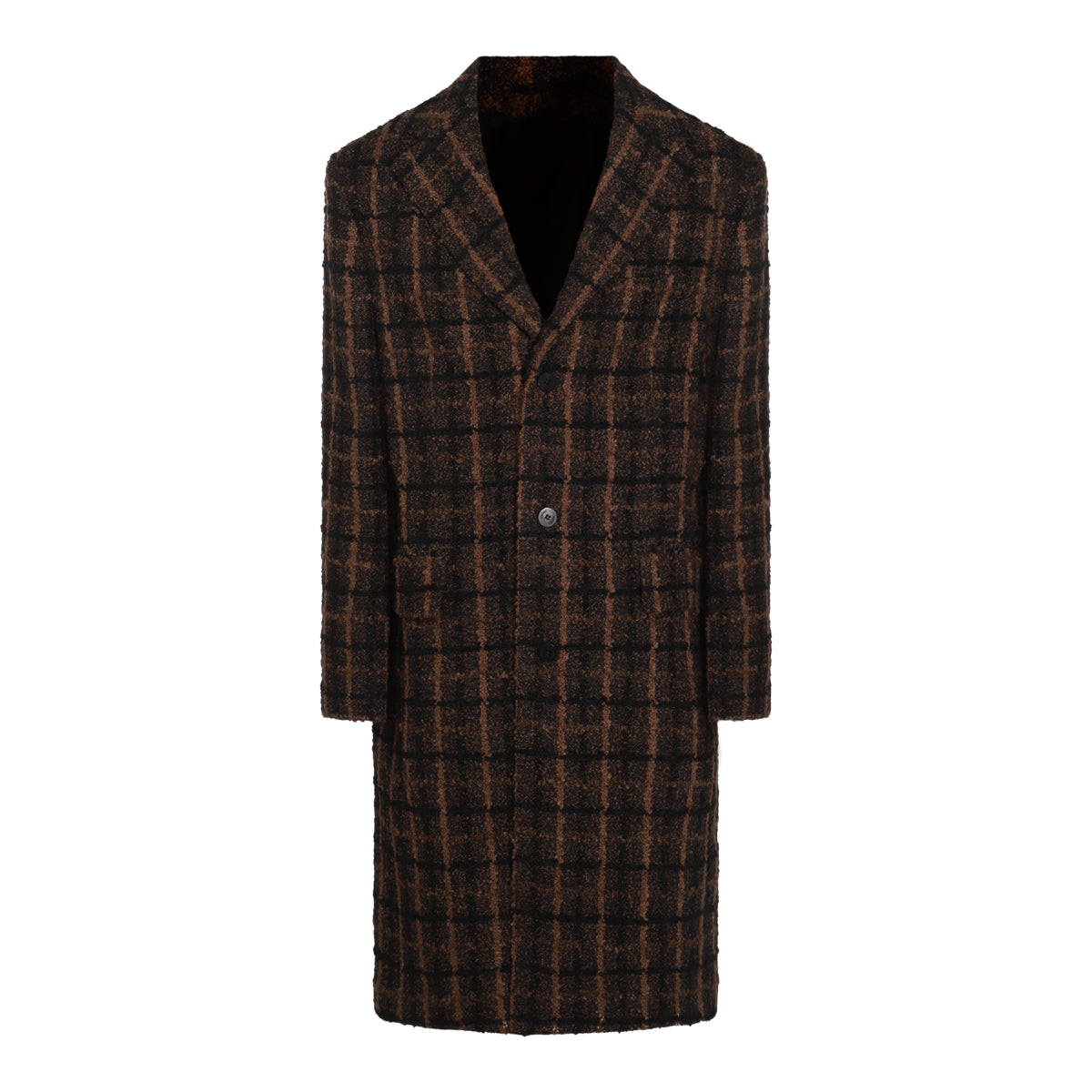 BROWN WOOL COAT