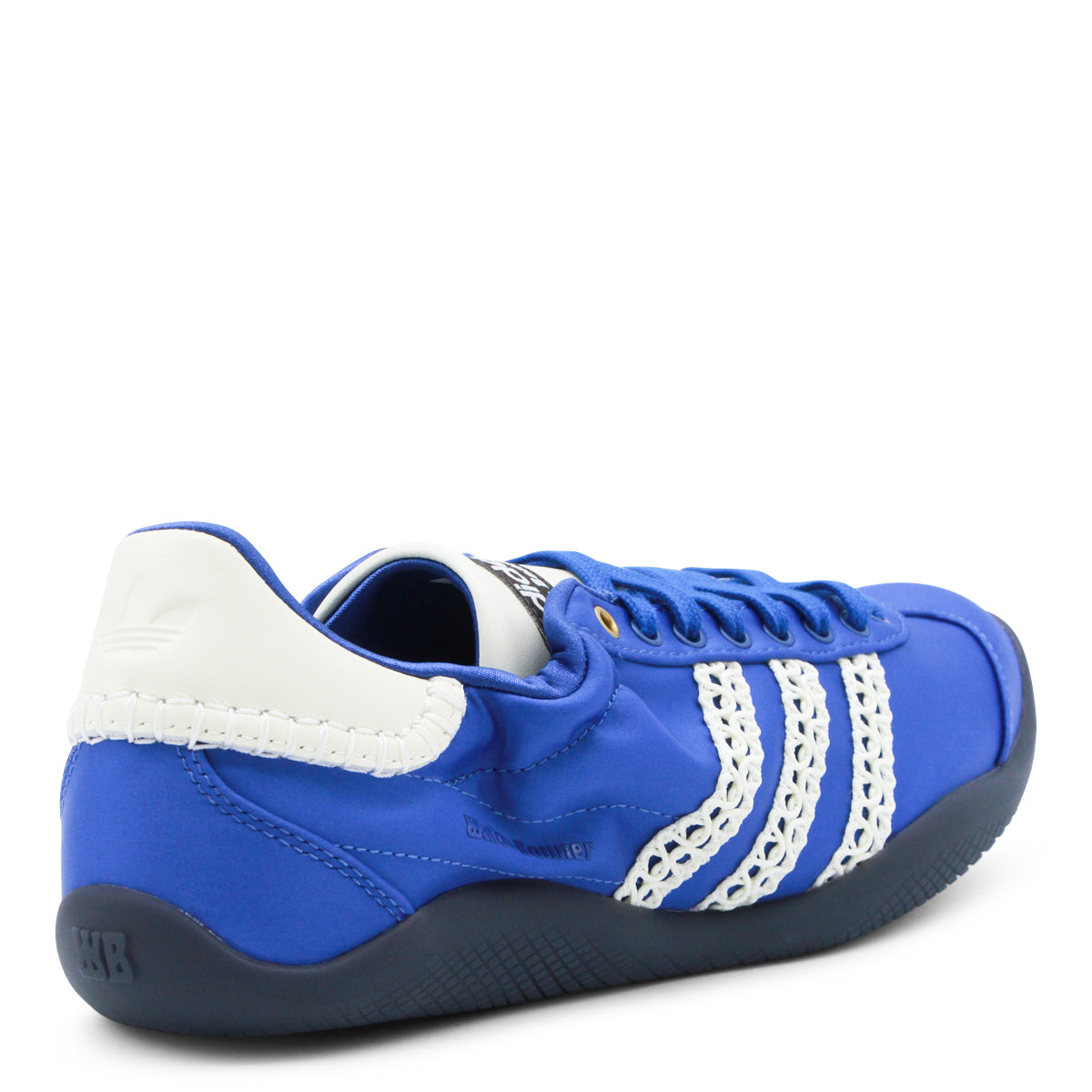 BLUE WB KARINTHA LO SATIN SNEAKERS