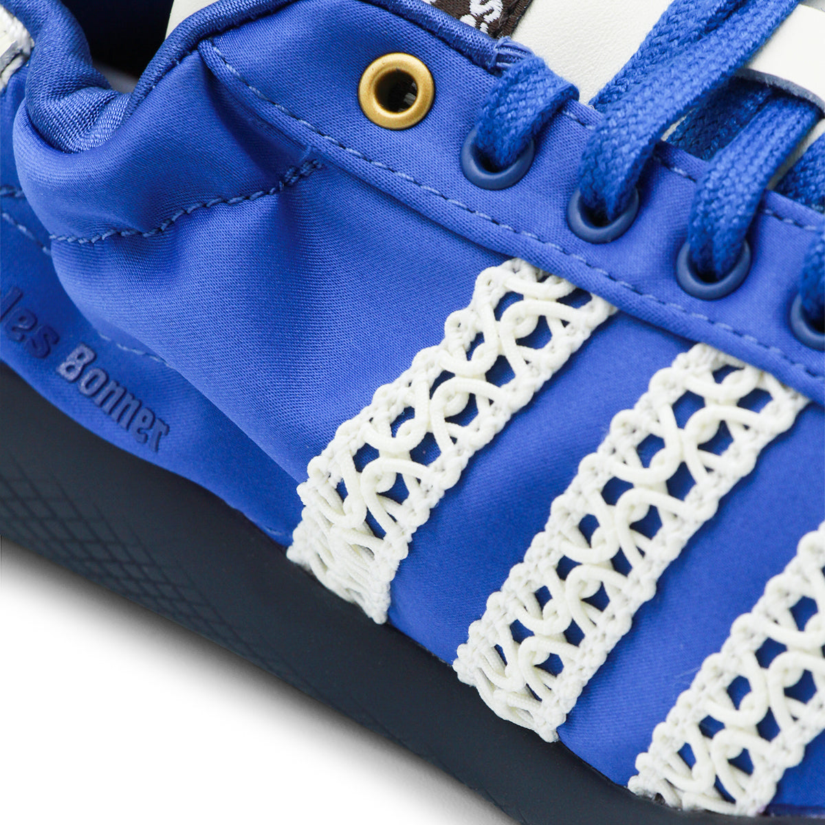 BLUE WB KARINTHA LO SATIN SNEAKERS