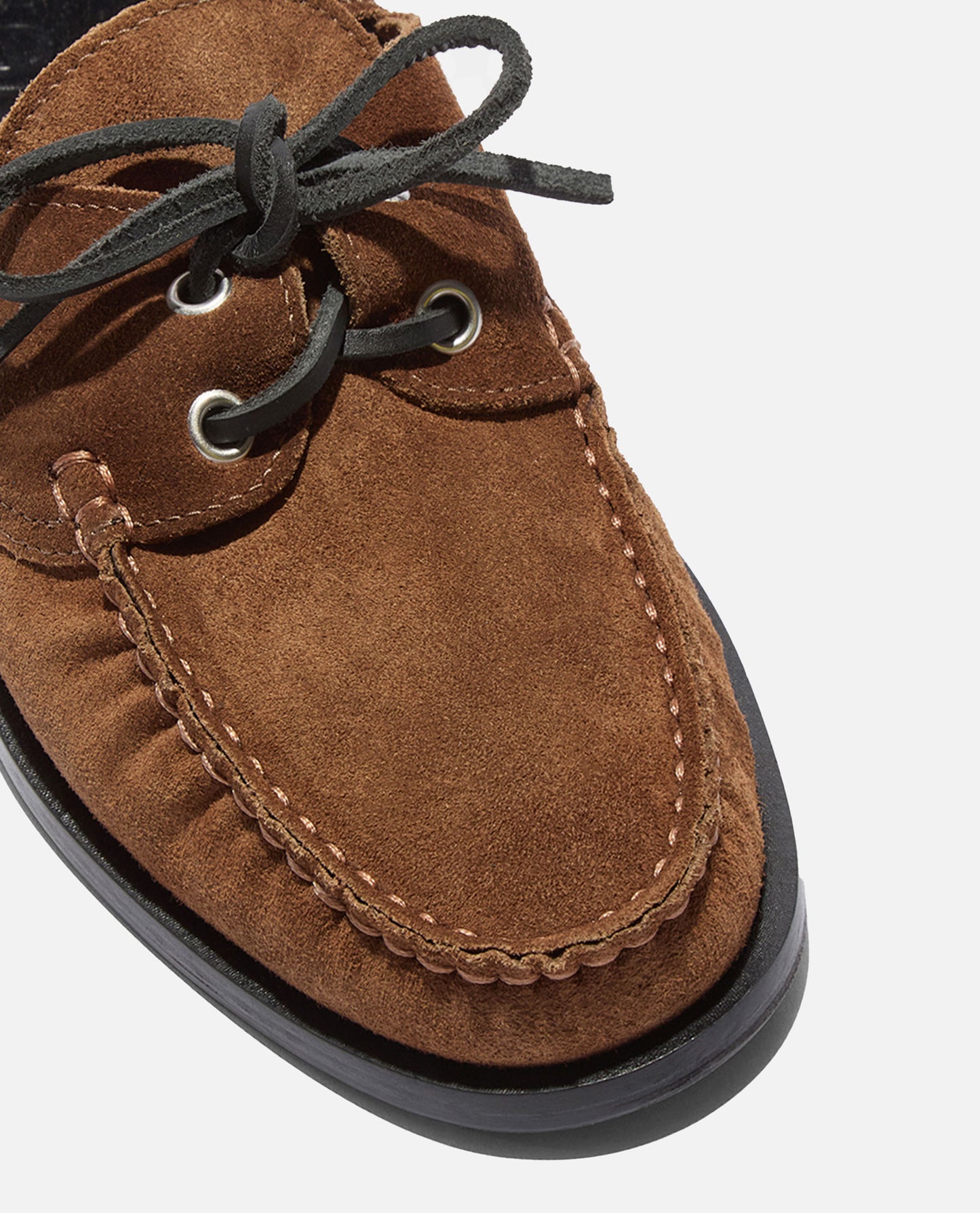 HARRIS COW SUEDE LEATHER TOBACCO