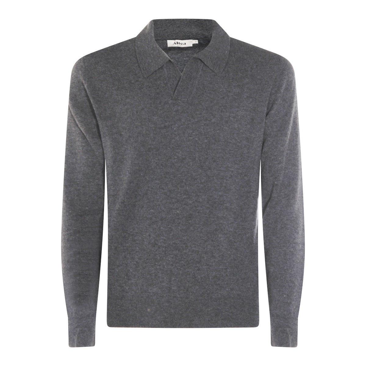 GREY WOOL KNITWEAR