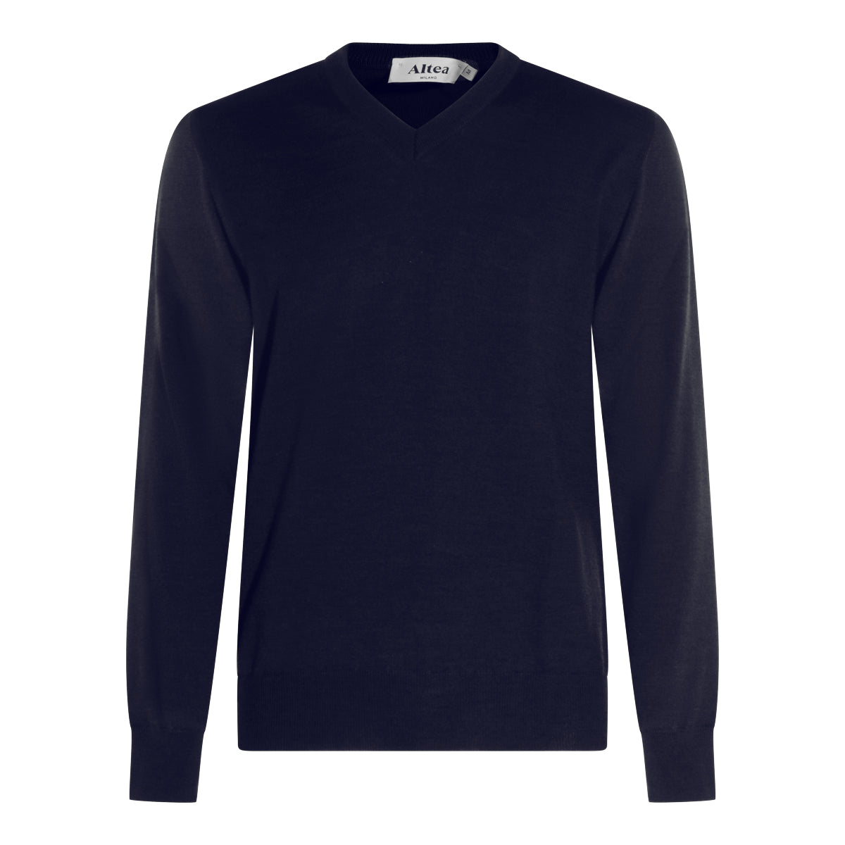 NAVY WOOL KNITWEAR