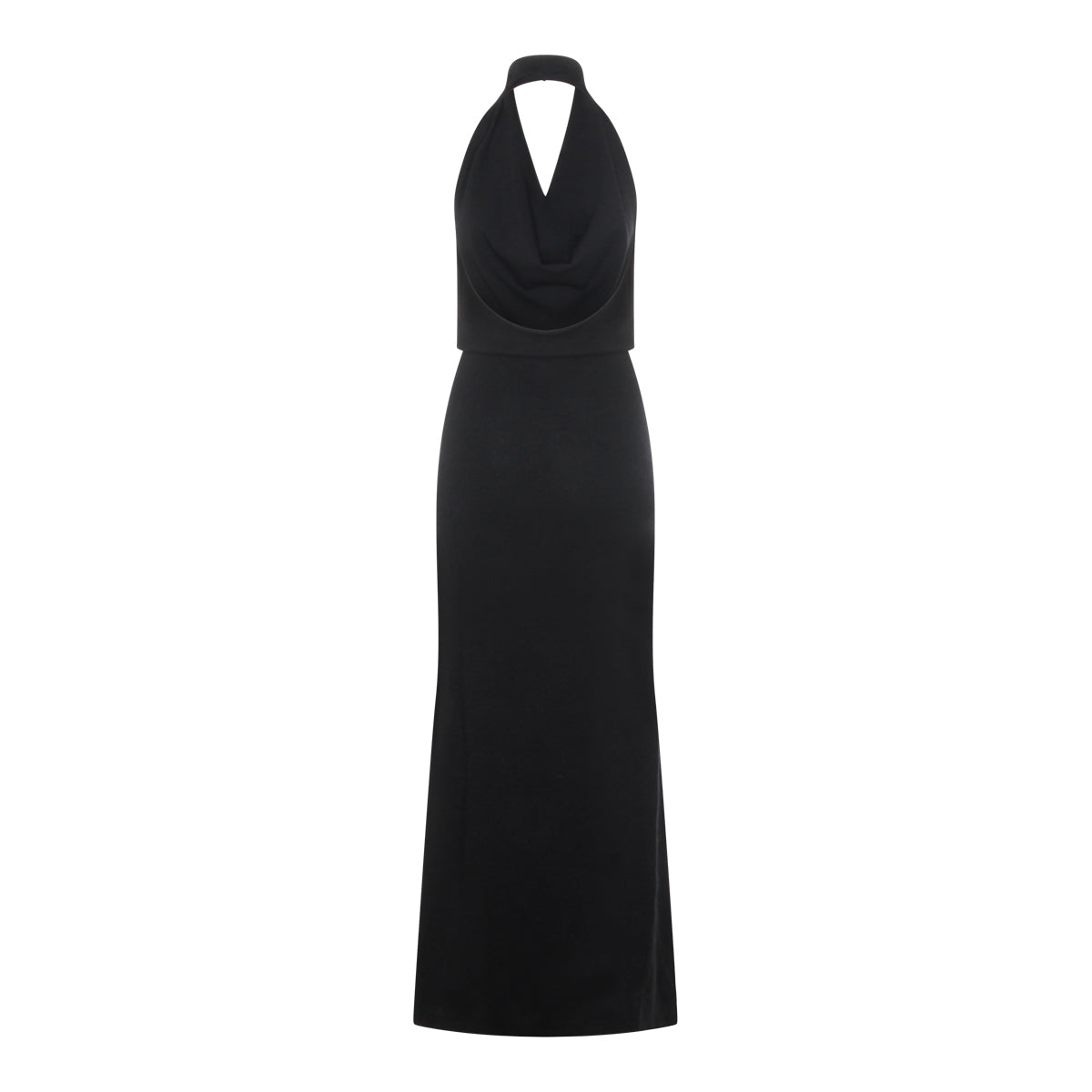 BLACK CASHMERE DRESS